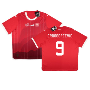 2023-2024 Switzerland WWC Home Shirt (Crnogorcevic 9)