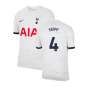 2023-2024 Tottenham Authentic Home Shirt (Skipp 4)