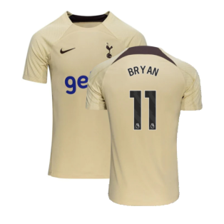 2023-2024 Tottenham Dri-Fit Strike Training Shirt (Team Gold) (Bryan 11)