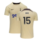 2023-2024 Tottenham Dri-Fit Strike Training Shirt (Team Gold) (Dier 15)