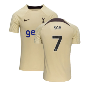2023-2024 Tottenham Dri-Fit Strike Training Shirt (Team Gold) (Son 7)