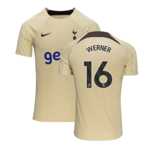 2023-2024 Tottenham Dri-Fit Strike Training Shirt (Team Gold) (Werner 16)