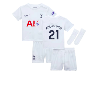 2023-2024 Tottenham Home Infants Baby Kit (Kulusevski 21)