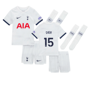 2023-2024 Tottenham Home Mini Kit (Dier 15)