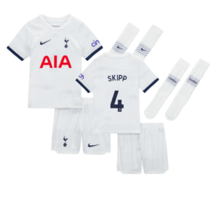 2023-2024 Tottenham Home Mini Kit (Skipp 4)