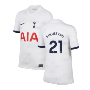 2023-2024 Tottenham Home Shirt (Kids) (Kulusevski 21)