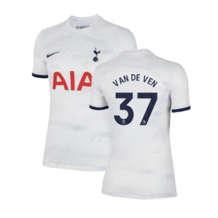 2023-2024 Tottenham Home Shirt (Womens) (Van De Ven 37)