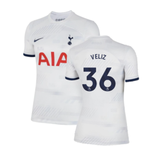 2023-2024 Tottenham Home Shirt (Womens) (Veliz 36)