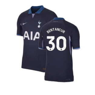 2023-2024 Tottenham Hotspur Authentic Away Shirt (Bentancur 30)