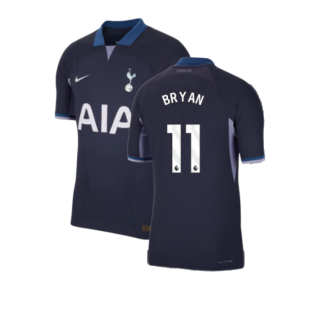 2023-2024 Tottenham Hotspur Authentic Away Shirt (Bryan 11)