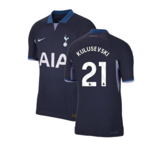 2023-2024 Tottenham Hotspur Authentic Away Shirt (Kulusevski 21)