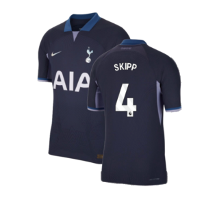 2023-2024 Tottenham Hotspur Authentic Away Shirt (Skipp 4)