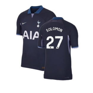 2023-2024 Tottenham Hotspur Authentic Away Shirt (Solomon 27)