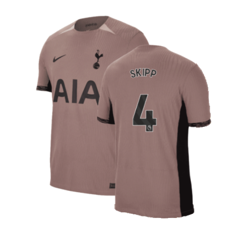 2023-2024 Tottenham Hotspur Authentic Third Shirt (Skipp 4)