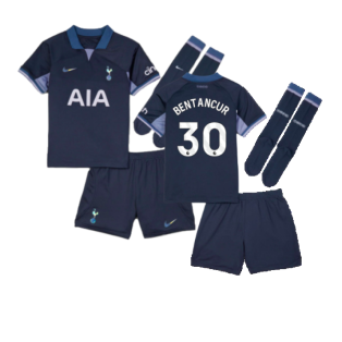 2023-2024 Tottenham Hotspur Away Mini Kit (Bentancur 30)