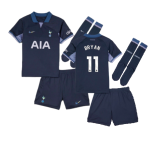 2023-2024 Tottenham Hotspur Away Mini Kit (Bryan 11)
