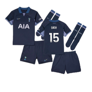 2023-2024 Tottenham Hotspur Away Mini Kit (Dier 15)