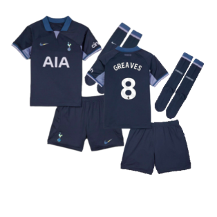 2023-2024 Tottenham Hotspur Away Mini Kit (Greaves 8)