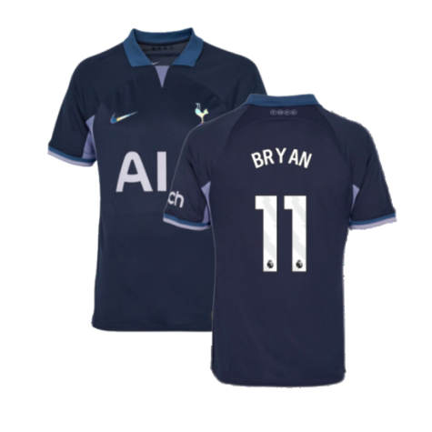 2023-2024 Tottenham Hotspur Away Shirt (Bryan 11)