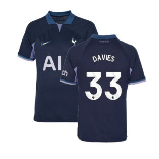 2023-2024 Tottenham Hotspur Away Shirt (Davies 33)