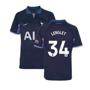 2023-2024 Tottenham Hotspur Away Shirt (Lenglet 34)