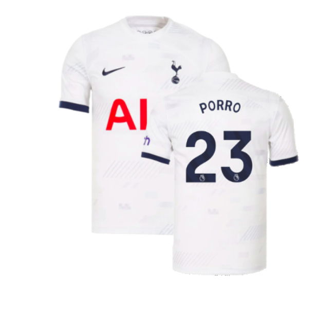 2023-2024 Tottenham Hotspur Home Shirt (Porro 23)