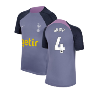 2023-2024 Tottenham Strike Dri-Fit Training Shirt (Violet) (Skipp 4)