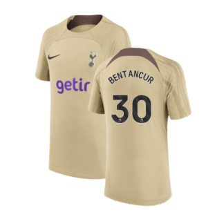 2023-2024 Tottenham Training Shirt (Gold) - Kids (Bentancur 30)