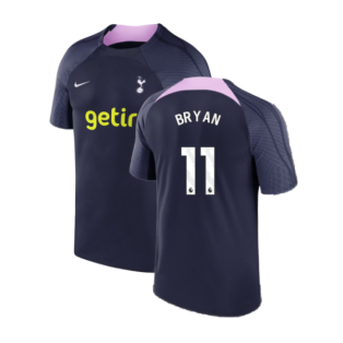2023-2024 Tottenham Training Shirt (Marine) - Kids (Bryan 11)