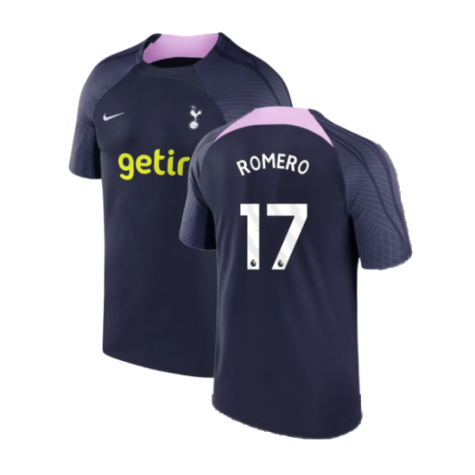 2023-2024 Tottenham Training Shirt (Marine) - Kids (Romero 17)