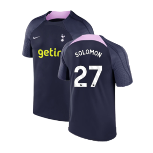 2023-2024 Tottenham Training Shirt (Marine) - Kids (Solomon 27)