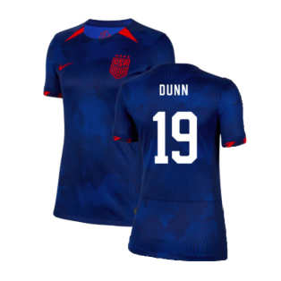 2023-2024 USA WWC Away Shirt (Ladies) (Dunn 19)