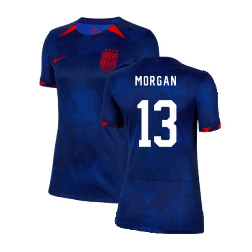 2023-2024 USA WWC Away Shirt (Ladies) (Morgan 13) 2023-2024 USA WWC Away Shirt (Ladies) (Morgan 13)