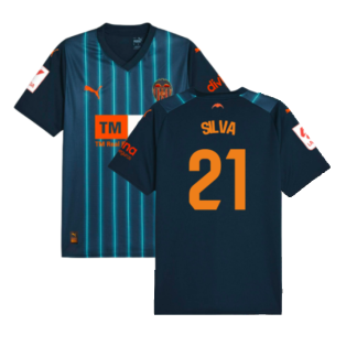 2023-2024 Valencia Away Shirt (SILVA 21)