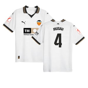 2023-2024 Valencia Home Shirt (Kids) (MUSAH 4)