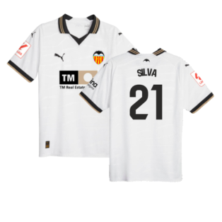 2023-2024 Valencia Home Shirt (Kids) (SILVA 21)