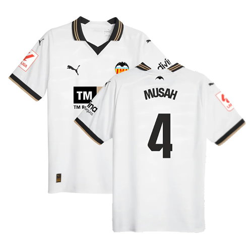 2023-2024 Valencia Home Shirt (MUSAH 4) 2023-2024 Valencia Home Shirt (MUSAH 4)
