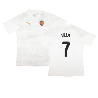 2023-2024 Valencia Training Jersey (White) (VILLA 7)