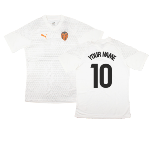 2023-2024 Valencia Training Jersey (White) (Your Name)