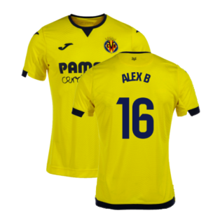 2023-2024 Villarreal Home Shirt (Alex B 16)