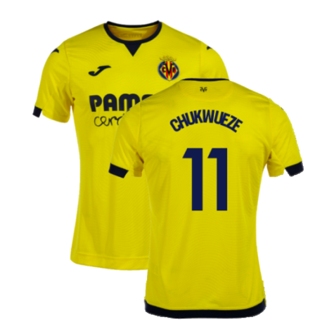 2023-2024 Villarreal Home Shirt (Chukwueze 11)