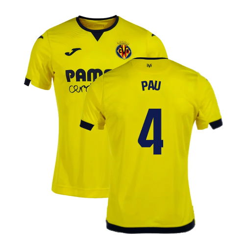 2023-2024 Villarreal Home Shirt (Pau 4)