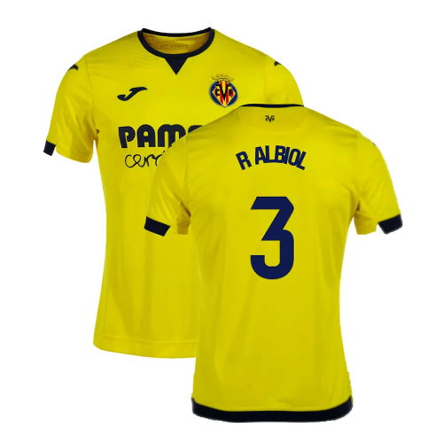 2023-2024 Villarreal Home Shirt (R Albiol 3)