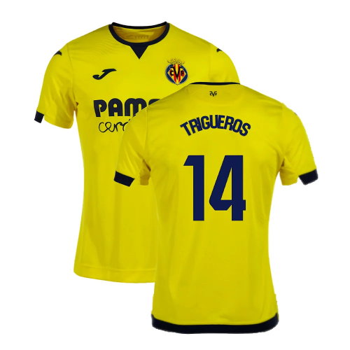 2023-2024 Villarreal Home Shirt (Trigueros 14)