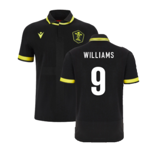 2023-2024 Wales Rugby Alternate Cotton Shirt (Williams 9)