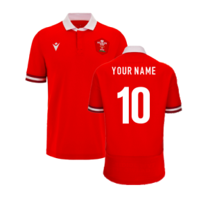2023-2024 Wales Rugby Home Cotton Shirt