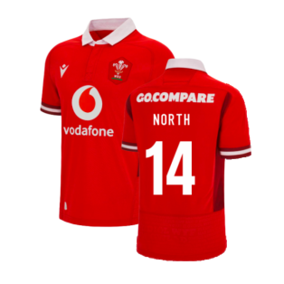 2023-2024 Wales Rugby WRU Home Poly Shirt (North 14)