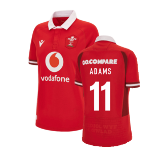 2023-2024 Wales Rugby WRU Home Shirt (Ladies) (Adams 11)