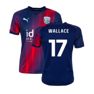 2023-2024 West Bromwich Albion Away Shirt (WALLACE 17)