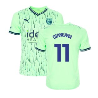 2023-2024 West Bromwich Albion Third Shirt (DIANGANA 11)